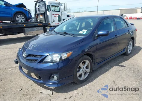 2012 Toyota Corolla S from USA, damaged, VIN 2T1BU4EEXCC891725